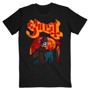 Ghost Hunters Moon Graphic Band T-Shirt Vintage Rock Tee 90